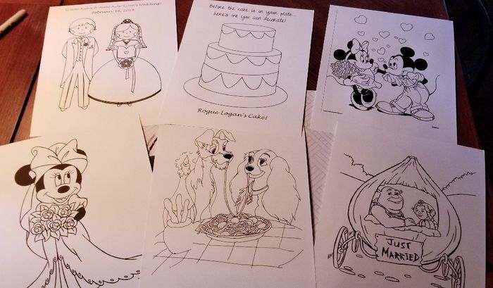 My coloring sheets for our 3 year old nephew, ideas welcome - 1