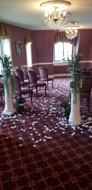 16 hours and counting! Venue set up! - 6
