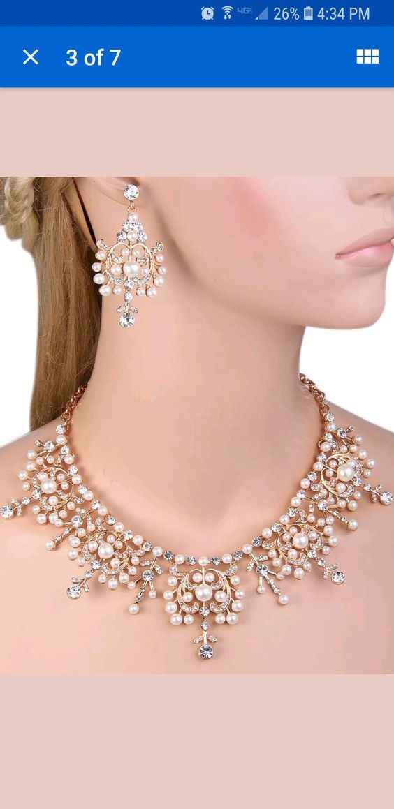 wedding jewelry less than $20 from ebay and it looks JUST like this. 