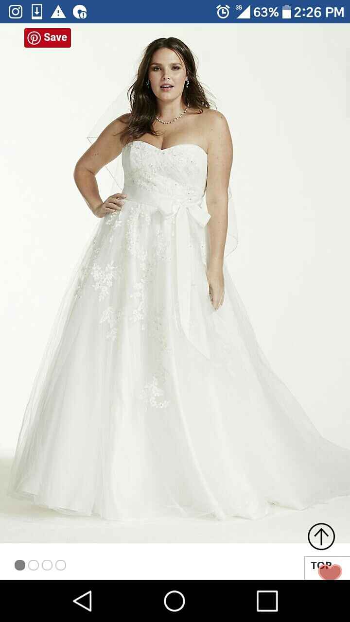 Size 22 & 24 brides!