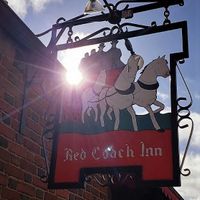 Red Coach Inn- we had a gorgeous winter day