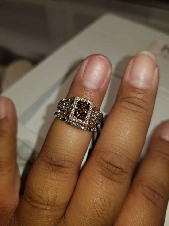 Are your rings a matching set? - 1