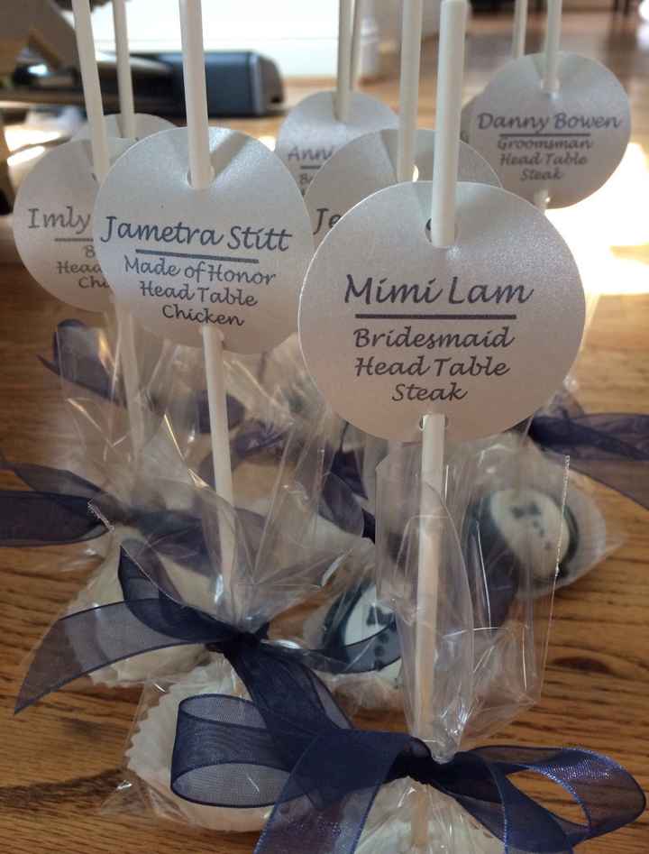 Cake pops/place cards (pic)