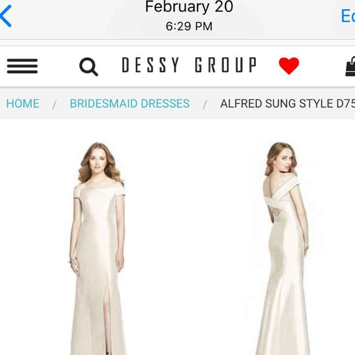 Bridesmaid dresses - 1