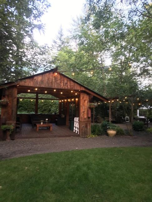 dance floor and seating area