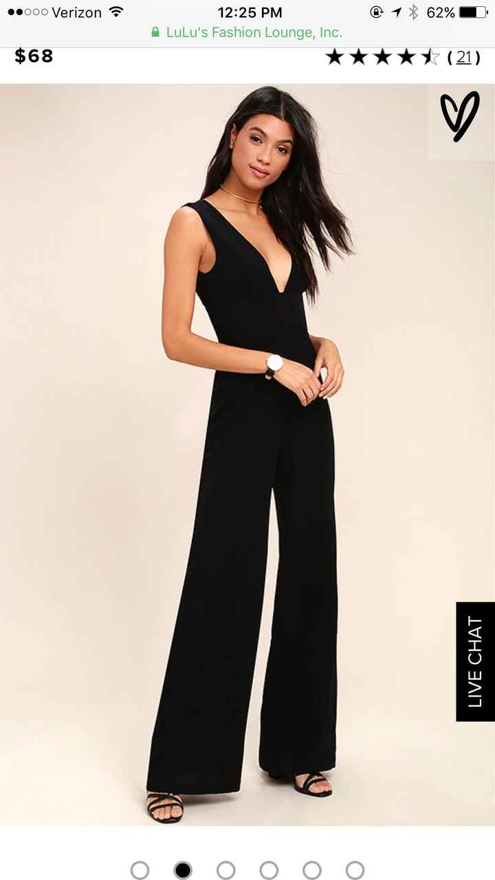 Shopping for bridesmaid pantsuit?