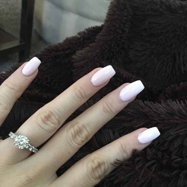 How did you do your nails for you wedding?