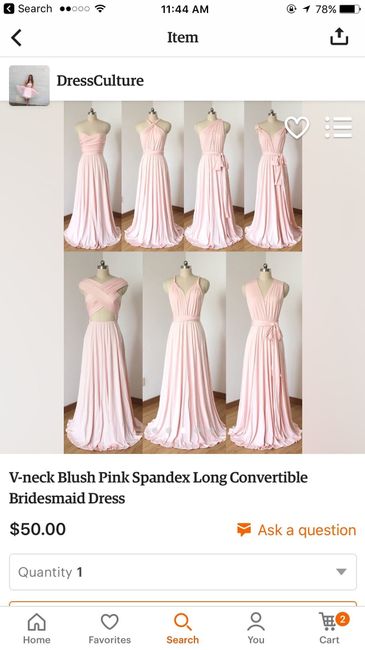 Bridesmaids dresses??