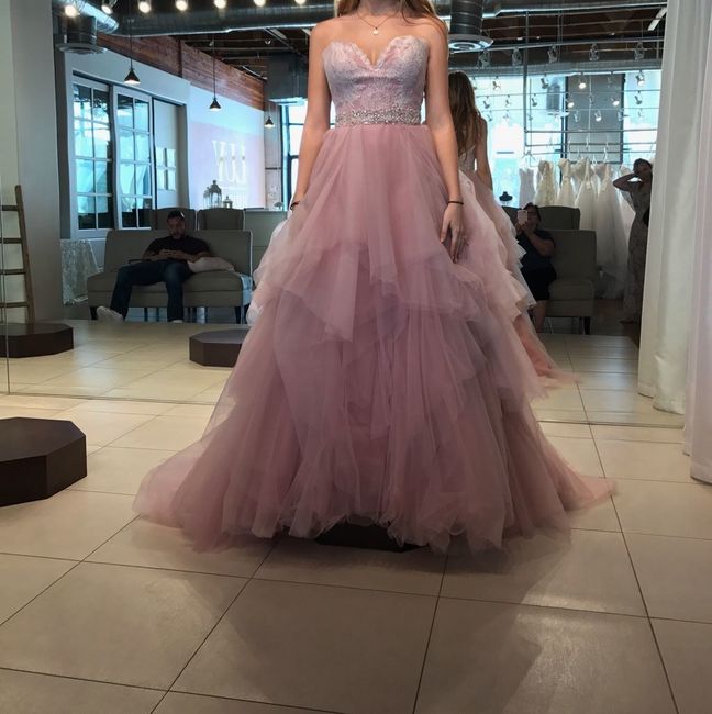 What was the most unique dress you tried on? Pics?