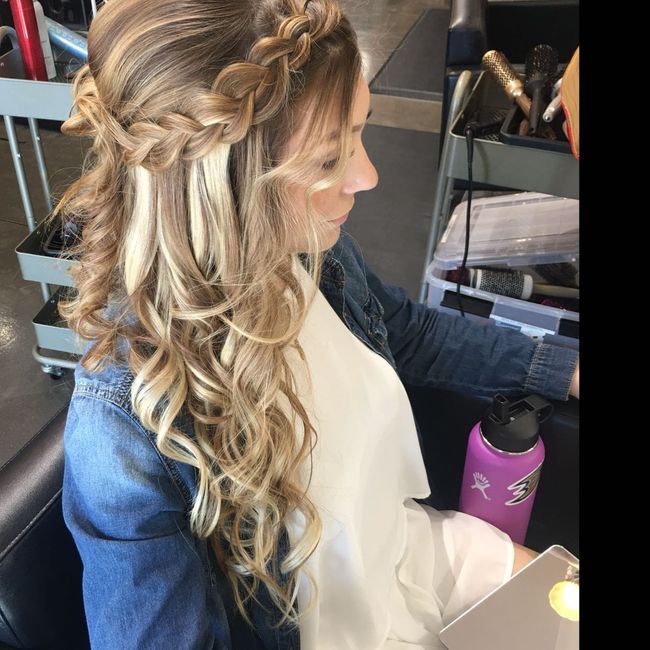  Hair Down? If so, how? - 1