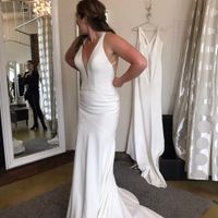 I will take any excuse to share a pic of my dress