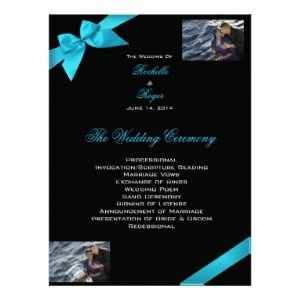 wedding programs