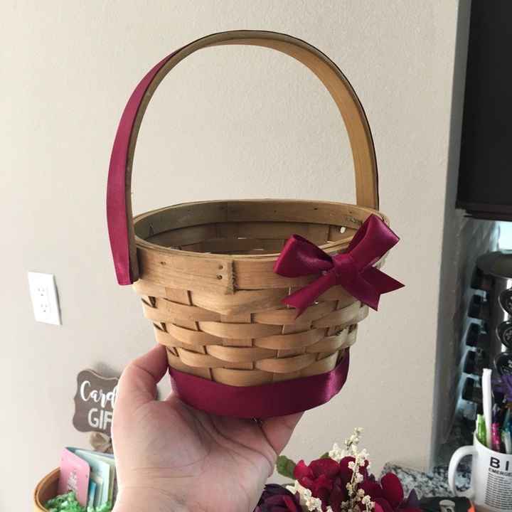 flower girl basket