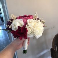 bride's bouquet angle 2