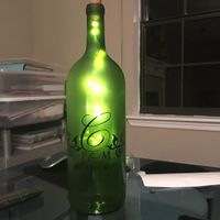 finished bottle