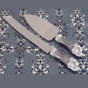 Toasting Flutes and Cake Servers - show me yours!