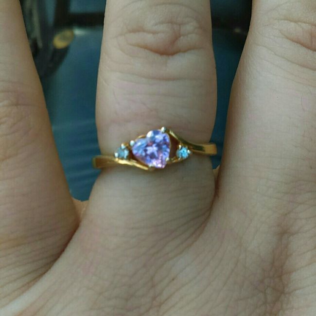 Let's see those beautiful rings lady's!