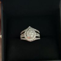 Wedding Ring: Engagement and Band - 1