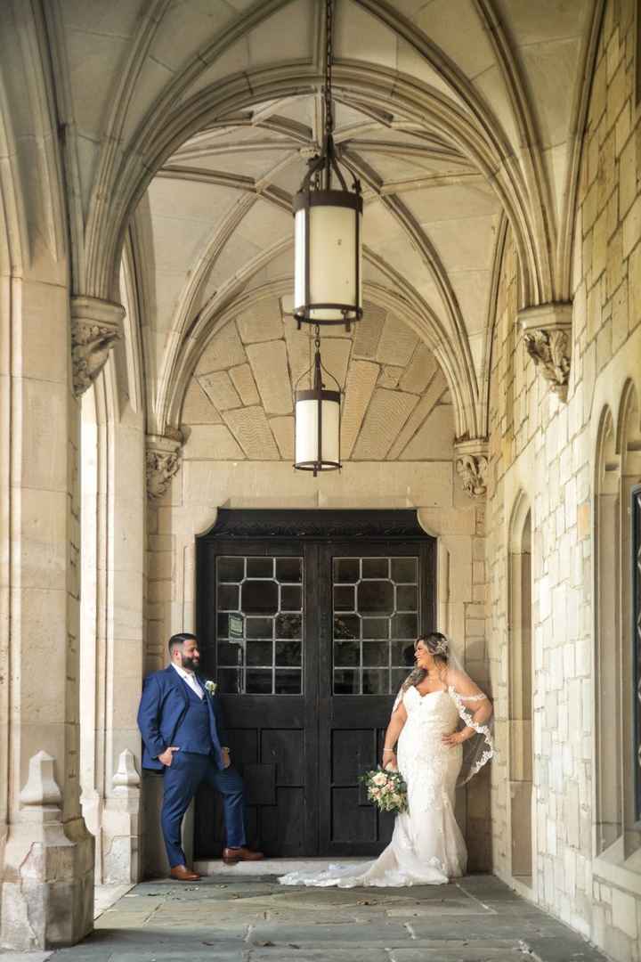 Show me the photo that you just can’t get over from your big day. - 1