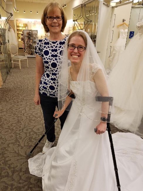 Wedding dress shopping 1