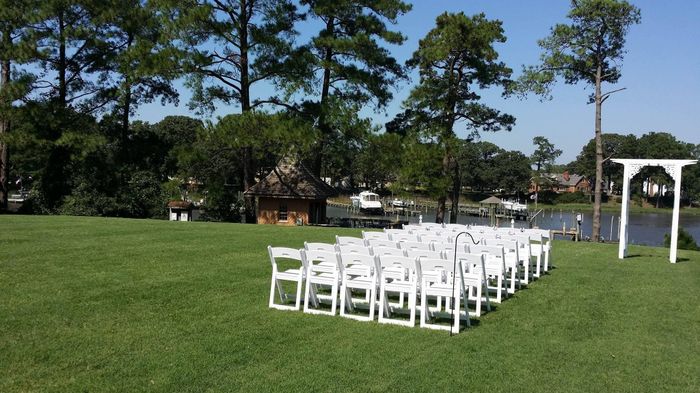Two beautiful ceremony site-which to choose?