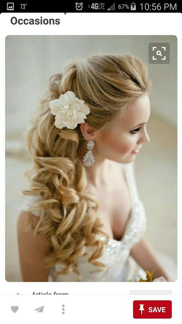 Hair up or down?