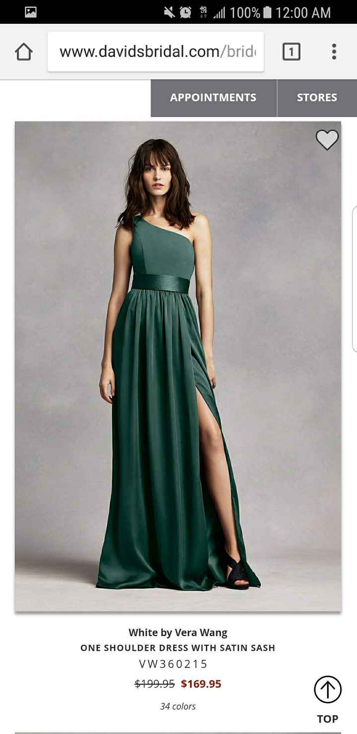 Bridesmaid dresses - 1
