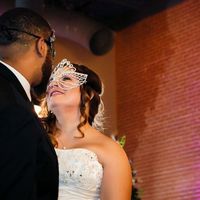 BAM!!! Ceremony and Masquerade Wedding Pictures!