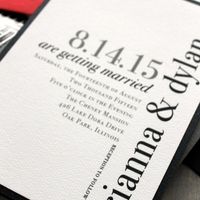 Do your invitations match the theme or vibe you are going for??