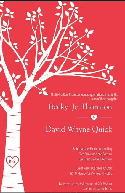 where did everyone get there wedding invitations from?
