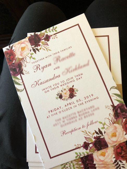 Invitations