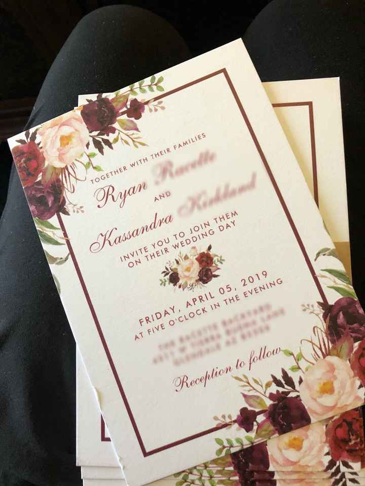 Invitations