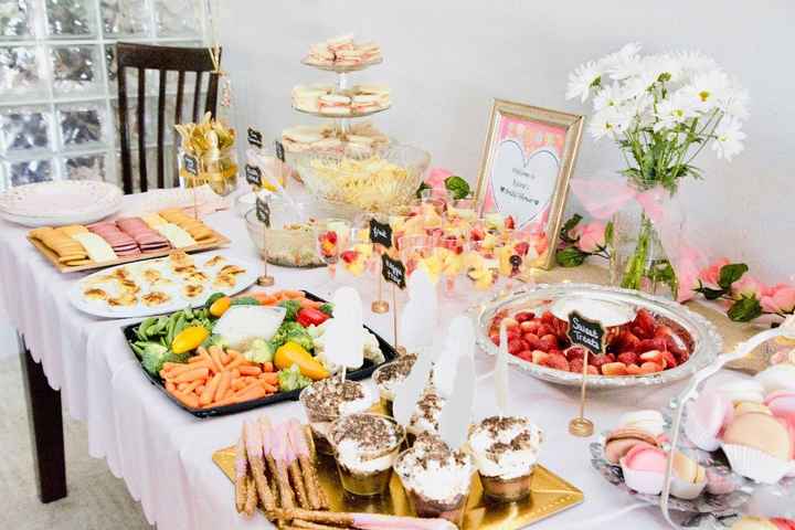 All the yummy food!!