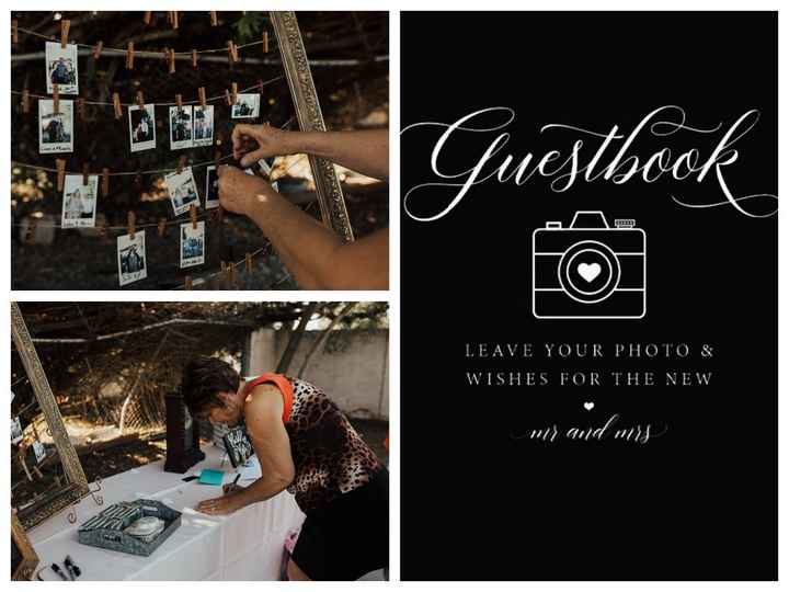 instax mini wedding guest book