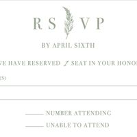 rsvp card
