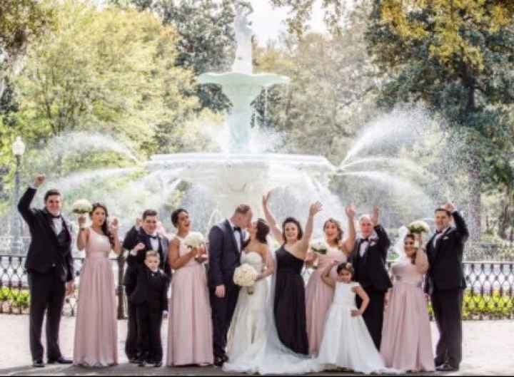 Female groomsman