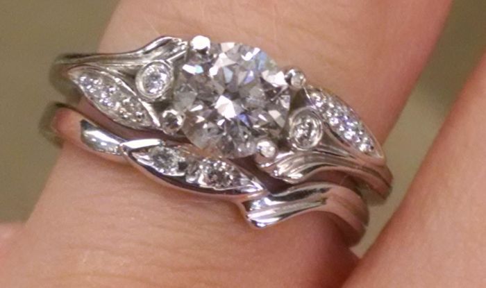 Custom-designed Wedding Band is Done