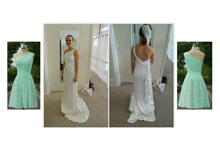 Bridal Party Dress Neckline