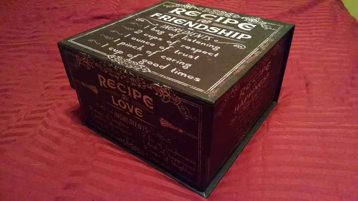 Got some great deals on wedding stuff today!