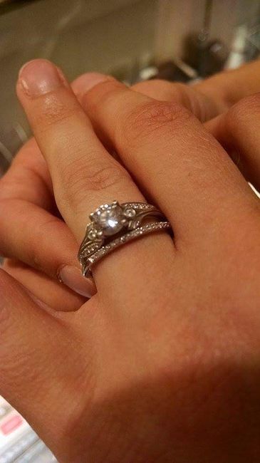 Wedding Band for Unique E-ring?