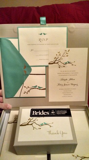 Got some great deals on wedding stuff today!