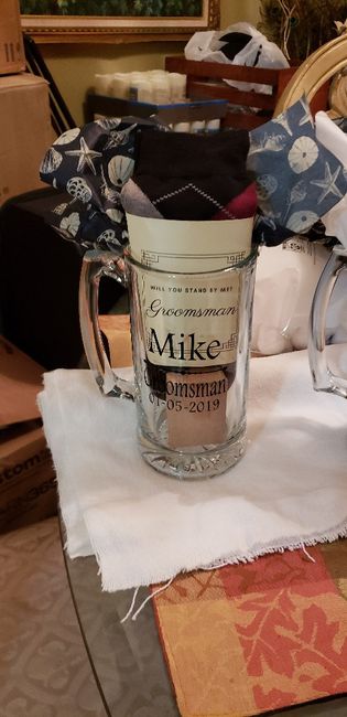 Groomsmen Gift Proposal idea (no alcohol) 1