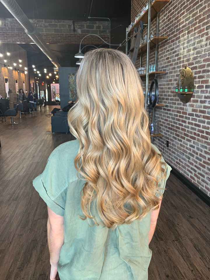 Brides!!!! Hair Down. show me your real pics - 3