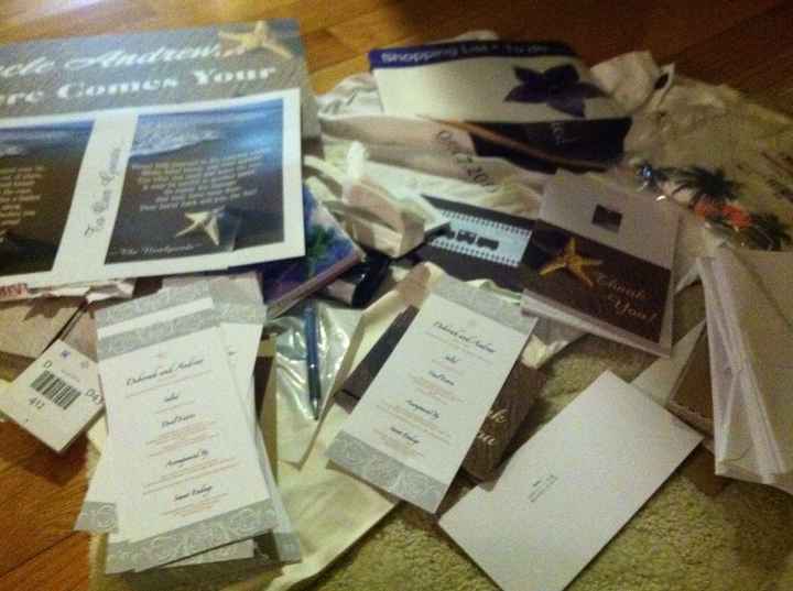 First big vistaprint order