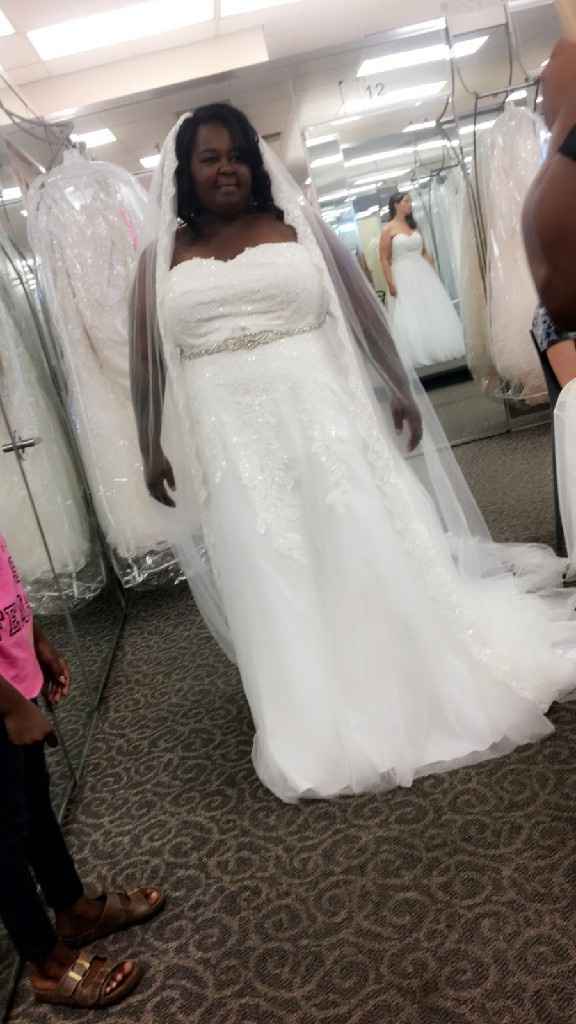 Wedding dress shopping - 1