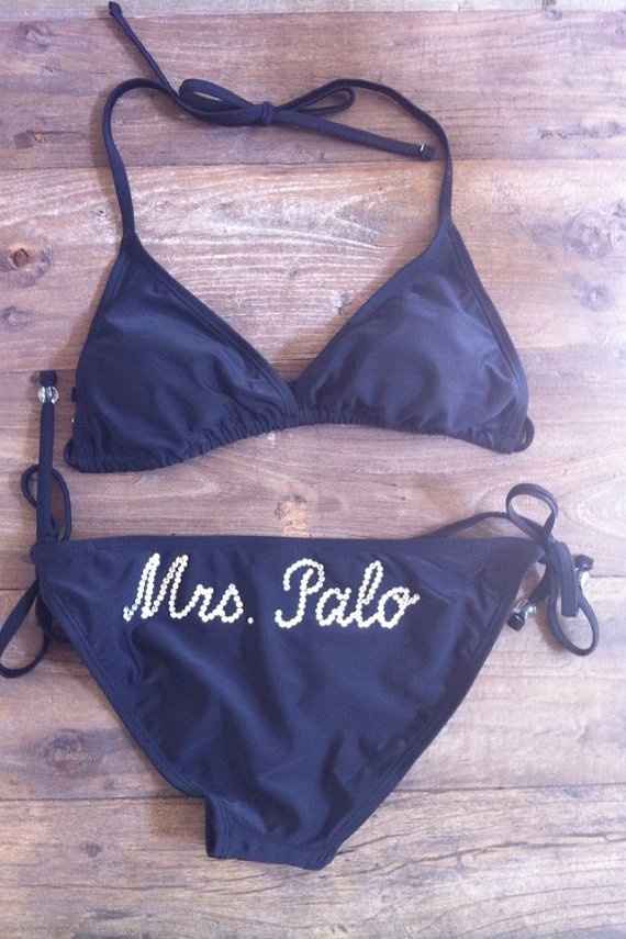Honeymoon swim suit!