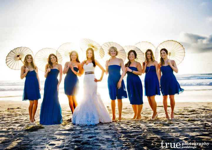Parasols instead of flowers