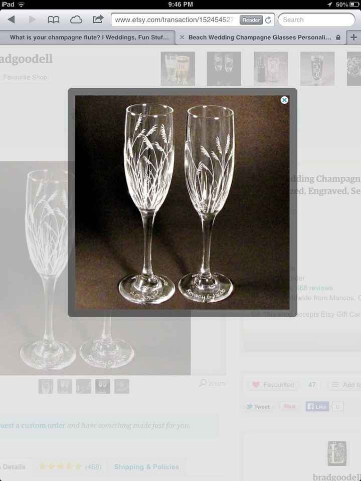 What is your champagne flute?