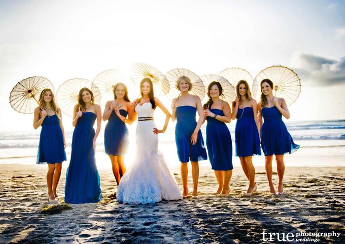 Parasols instead of flowers