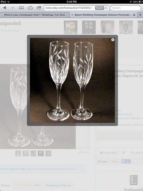 What is your champagne flute?